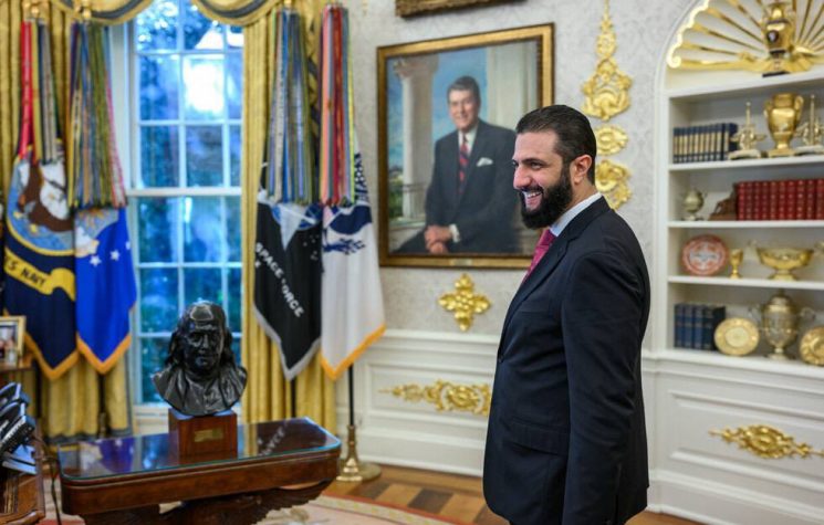 Julani at the White House: Perfume on a collar is the new boot on the neck