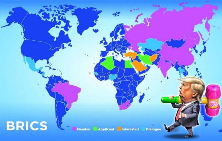 Bear, Dragon, Elephant, Toucan, Nightingale stare down Goldfinger